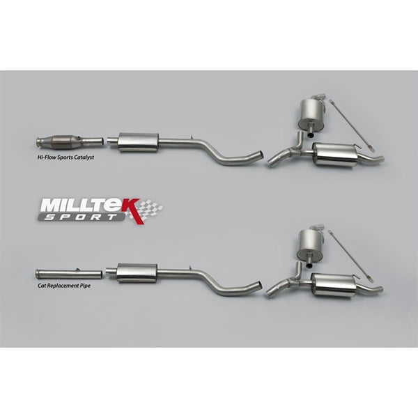 Milltek Cat-back Renault Clio 200 (inc. Cup)