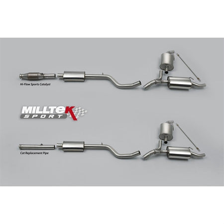 Milltek Downpipe Renault Clio 200 (inc. Cup)