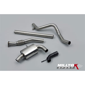 Milltek cat-back udstødning til Renault Mégane Renaultsport 250 og 265, resoneret – billede 2
