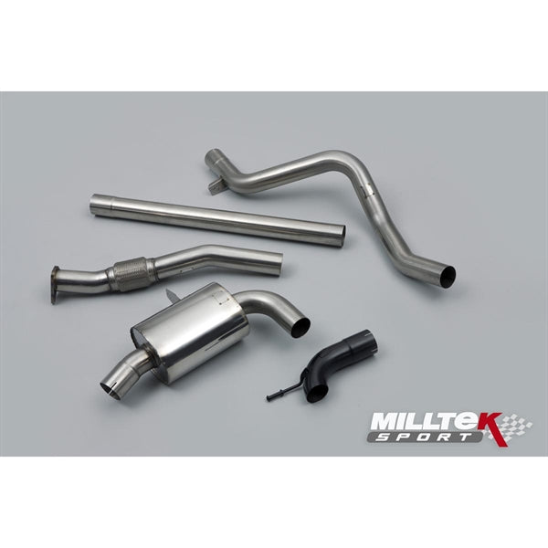 Milltek cat-back udstødning til Renault Mégane Renaultsport 250 og 265, resoneret – billede 2