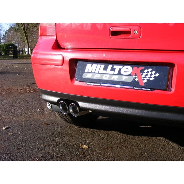 Milltek Cat-back Volkswagen Golf Mk4 GTI 1.8T