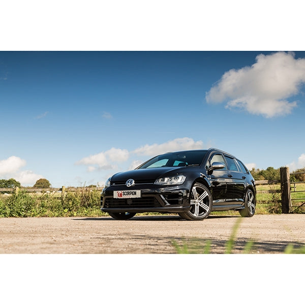 Scorpion Non-Resonated Cat-Back System - VW MK7 Golf Estate R (Pre Facelift) - OE Fitment