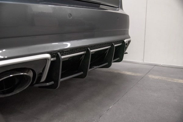 Maxton Racing Durability Rear Diffuser V.1 Audi RS3 8V Sportback - Black