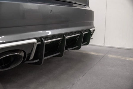 Maxton Racing Durability Rear Diffuser V.1 Audi RS3 8V Sportback - Black