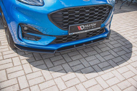 Maxton Front Splitter Ford Puma St-Line - Gloss Black
