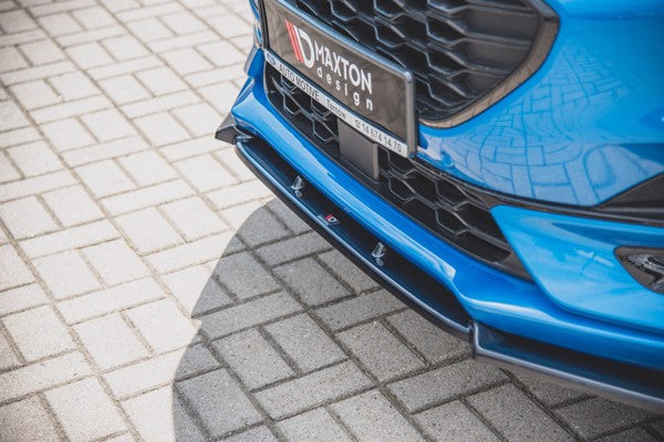 Maxton Front Splitter Ford Puma St-Line - Gloss Black