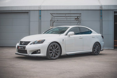 Maxton Side Skirts Diffusers Lexus Is F Mk2 - Gloss Black