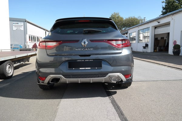 Maxton Rear Side Splitters Renault Megane Mk.4 Gt-Line - Gloss Black