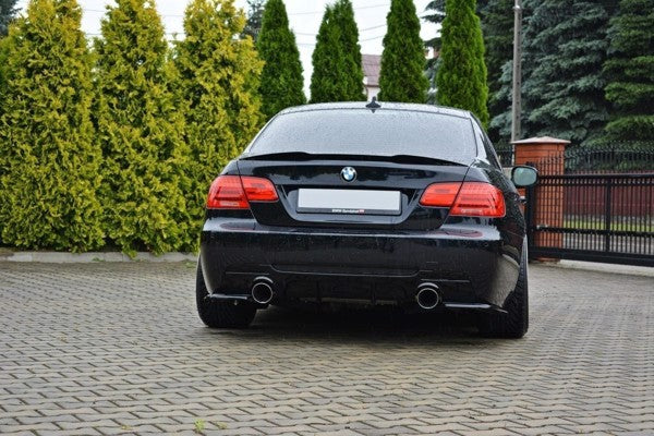 Maxton Spoiler Cap For BMW 3 E92 Mpack - Gloss Black