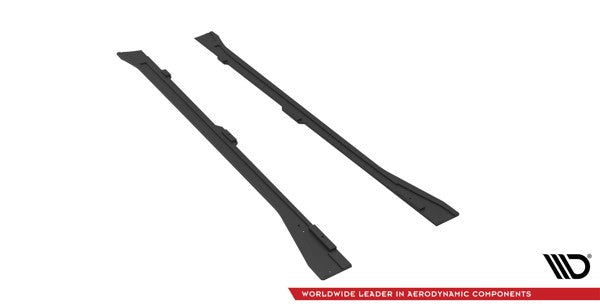 Maxton Street Pro Side Skirts Diffusers Volkswagen Arteon R-Line Facelift - Black