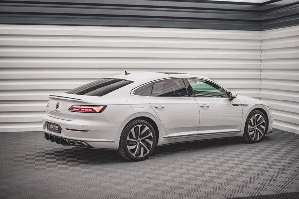 Maxton Street Pro Side Skirts Diffusers Volkswagen Arteon R-Line Facelift - Black
