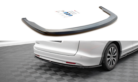 Maxton Central Rear Splitter For Honda Civic Tourer Mk9 - Gloss Black