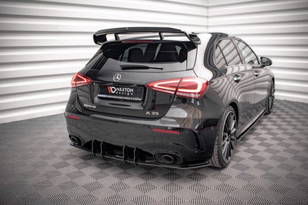 Maxton Street Pro Rear Diffuser Mercedes A35 Amg Hatchback Aero Pack W177 - Black