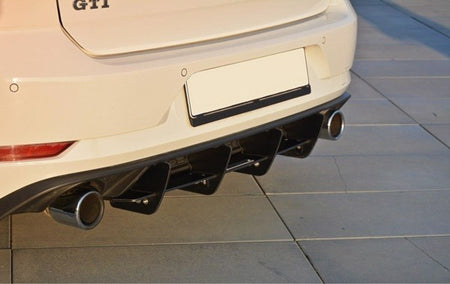 Maxton Rear Diffuser VW Golf Mk7 Gti Facelift