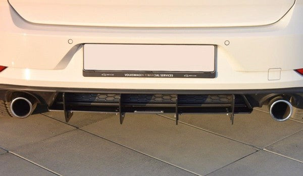 Maxton Rear Diffuser VW Golf Mk7 Gti Facelift