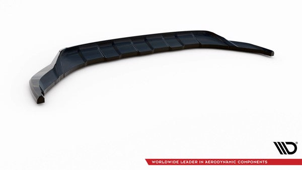 Maxton Front Splitter V.1 Volkswagen T-Roc R Mk1 Facelift - Gloss Black