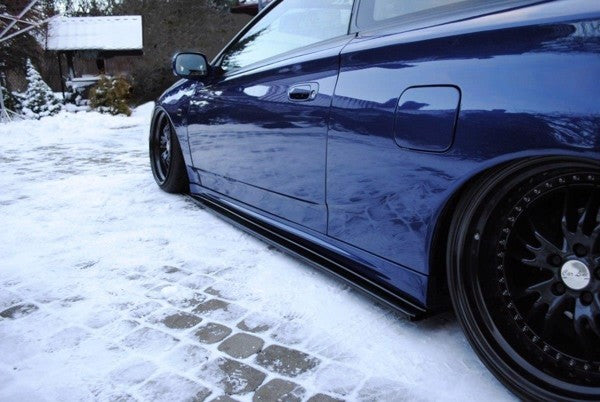 Maxton Side Skirts Diffusers Toyota Celica T23 Ts Preface - Gloss Black