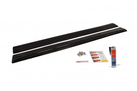 Maxton Side Skirts Diffusers Toyota Celica T23 Ts Preface - Gloss Black