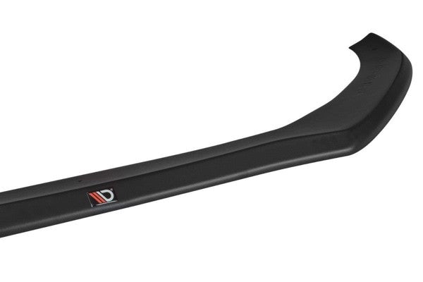 Maxton Front Splitter V.1 Audi S4 B8 Fl - Gloss Black