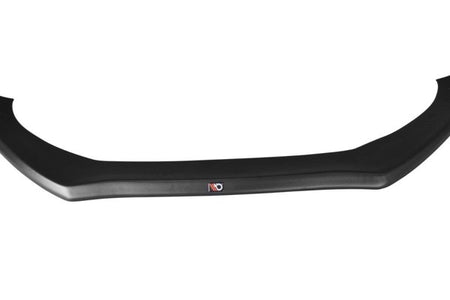 Maxton Front Splitter V.1 Audi S4 B8 Fl - Gloss Black
