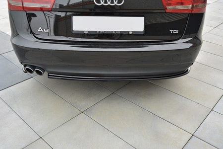 Maxton Rear Side Splitters Audi A6 C7 Avant - Gloss Black