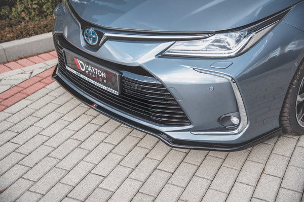 Maxton Front Splitter Toyota Corolla Xii Sedan  - Gloss Black