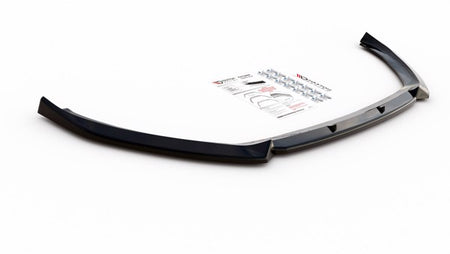 Maxton Front Splitter V.1 Peugeot 2008 Mk2 - Gloss Black