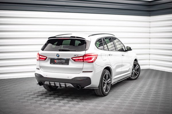Maxton Street Pro Rear Diffuser BMW X1 M-Pack F48 - Black