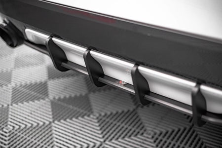 Maxton Street Pro Rear Diffuser BMW X1 M-Pack F48 - Black