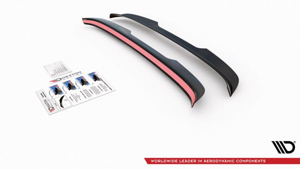 Maxton Spoiler Cap Volkswagen Tiguan R / R-Line Mk2 Facelift - Gloss Black