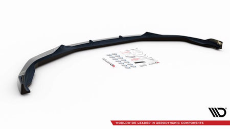 Maxton Front Splitter V.1 BMW M5 F90 Facelift - Gloss Black