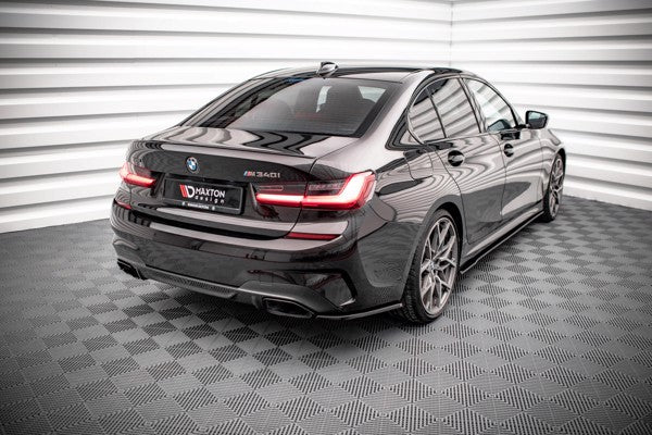 Maxton Rear Side Splitters V.4 BMW M340I G20 / G21 - Gloss Black