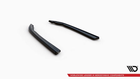 Maxton Rear Side Splitters V.4 BMW M340I G20 / G21 - Gloss Black
