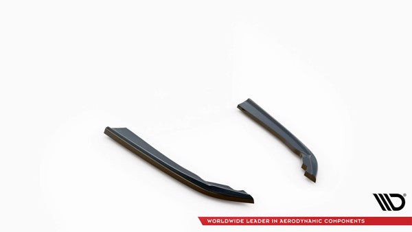 Maxton Rear Side Splitters V.4 BMW M340I G20 / G21 - Gloss Black