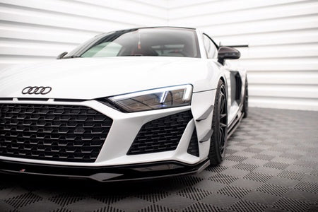 Maxton Front Bumper Wings (Canards) Audi R8 Mk2 Facelift