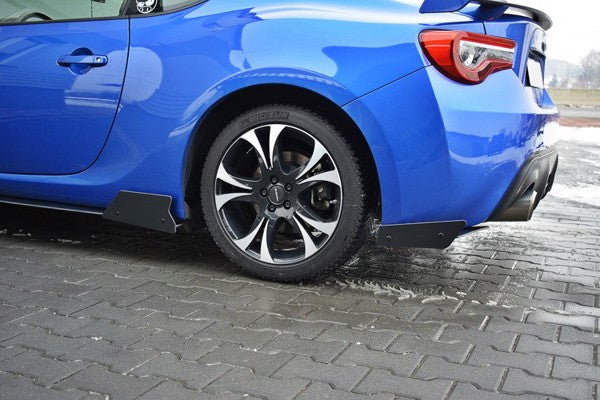 Maxton Racing Rear Side Splitters Subaru Brz Facelift