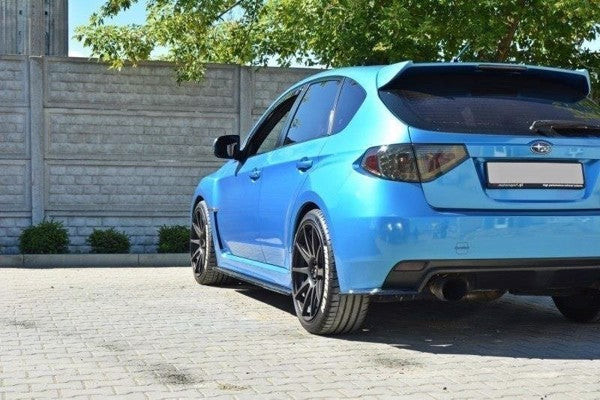 Maxton Side Skirts Diffusers Subaru Impreza Wrx Sti 2009-2011 - Gloss Black