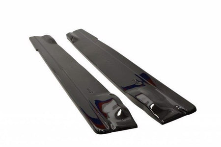 Maxton Side Skirts Diffusers Subaru Impreza Wrx Sti 2009-2011 - Gloss Black