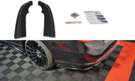 Maxton Rear Side Splitters  Mercedes-Benz E-Class W207 Coupe Amg-Line - Gloss Black