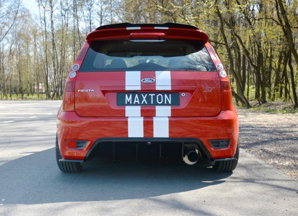Maxton Rear Side Splitters Ford Fiesta St Mk6 - Gloss Black