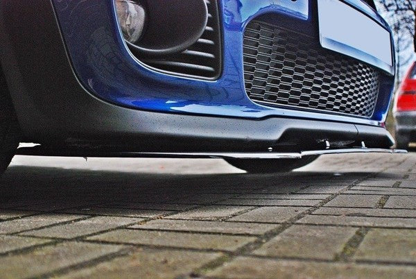 Maxton Front Splitter Mini Cooper R56 Jcw - Gloss Black
