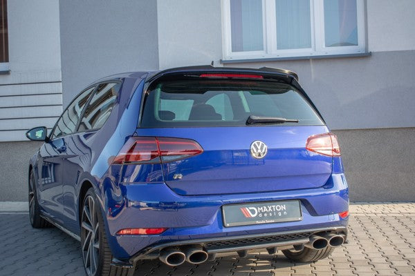 Maxton Spoiler Cap V.2 Volkswagen Golf 7 / 7 Facelift R / R-Line / Gti  - Gloss Black