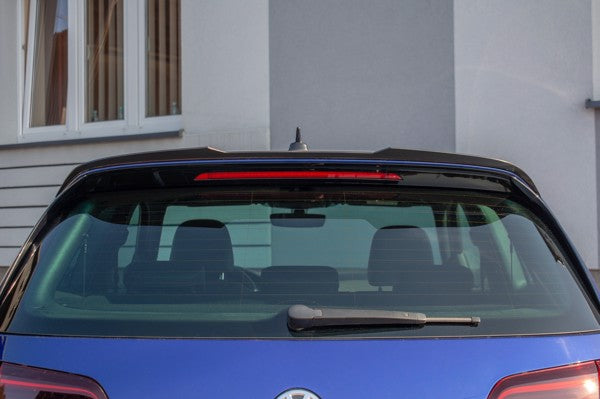 Maxton Spoiler Cap V.2 Volkswagen Golf 7 / 7 Facelift R / R-Line / Gti  - Gloss Black