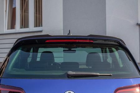 Maxton Spoiler Cap V.2 Volkswagen Golf 7 / 7 Facelift R / R-Line / Gti  - Gloss Black