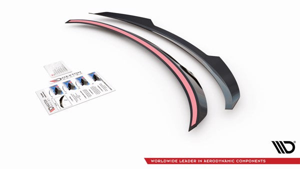Maxton Spoiler Cap Hyundai I40 Mk1 - Gloss Black