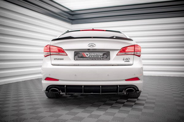 Maxton Spoiler Cap Hyundai I40 Mk1 - Gloss Black