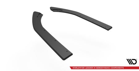 Maxton Street Pro Rear Side Splitters BMW 4 Gran Coupe M-Pack G26 - Black