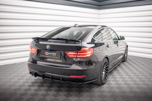 Maxton Rear Side Splitters BMW 3 Gt F34 - Gloss Black