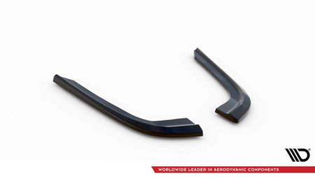 Maxton Rear Side Splitters BMW 3 Gt F34 - Gloss Black