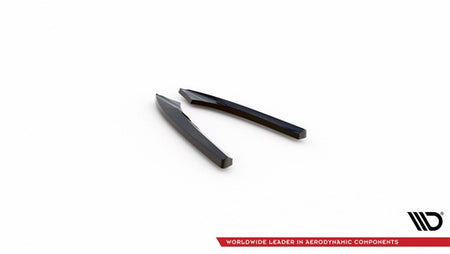 Maxton Rear Side Splitters Audi A5 Coupe 8T Facelift - Gloss Black